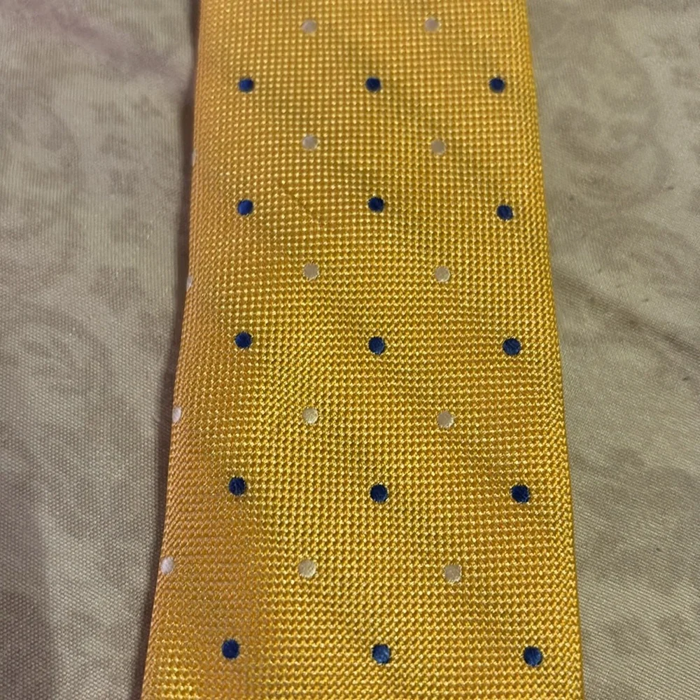 Boys SAKS FIFTH Avenue Gold Tie